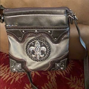 Fleur-De-Lis Crossbody